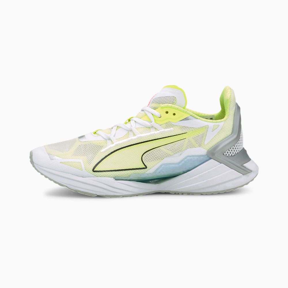 Puma UltraRide Lány Futócipő - Fehér/Sárga ( Hungary - DVJAC2673 )